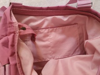 Borsa David Jones vintage impermeabile rosa