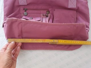 Borsa David Jones vintage impermeabile rosa