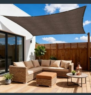 Toldo Malla Sombra Cuadrado 3X3 Metros