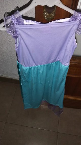 Disfraz Sirenita Ariel Disney Princess Talla 5-6