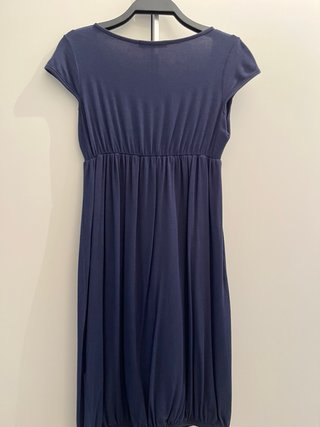 Vestito Pinko blu navy con paillettes