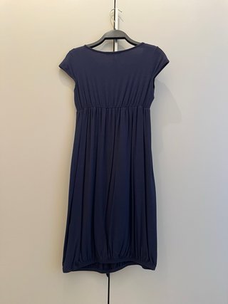 Vestito Pinko blu navy con paillettes