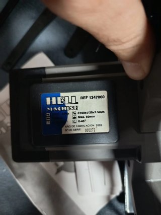 Sierra Circular Hell Machine 1200W