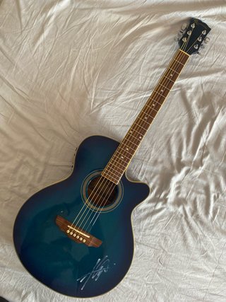 Guitarra Electroacústica Rochester Azul