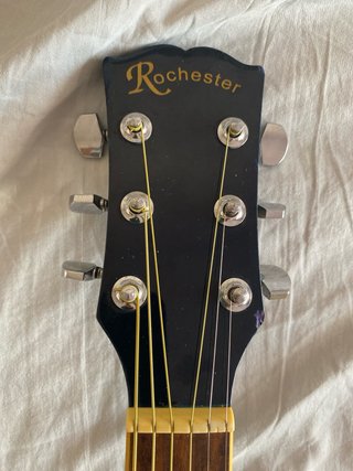 Guitarra Electroacústica Rochester Azul