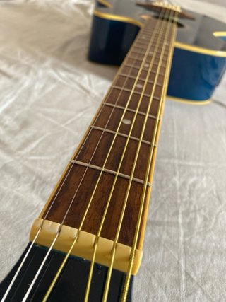 Guitarra Electroacústica Rochester Azul