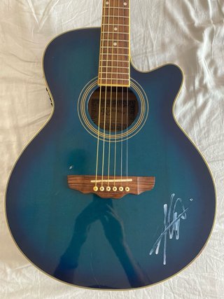 Guitarra Electroacústica Rochester Azul
