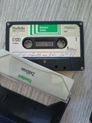 Radiola C-120 musicassette - Set di 5