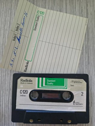 Radiola C-120 musicassette - Set di 5