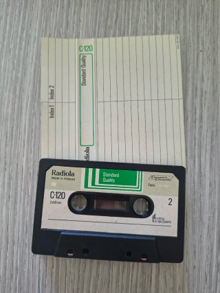 Radiola C-120 musicassette - Set di 5