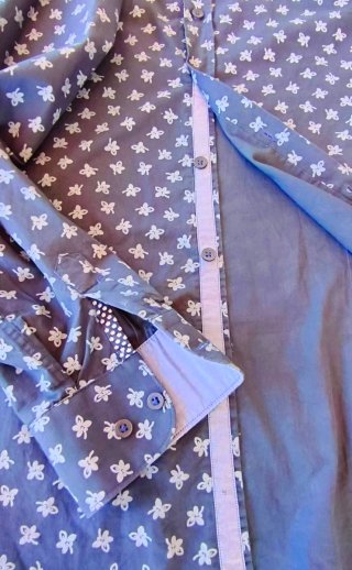 Camisa Passaport Estampada Talla L