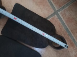 7 Azadas antiguas sin mango. Muy bien conservada.