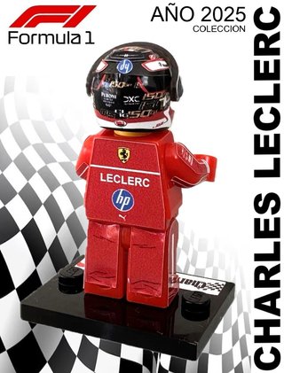 Lego Formula 1 Charles Leclerc 2025
