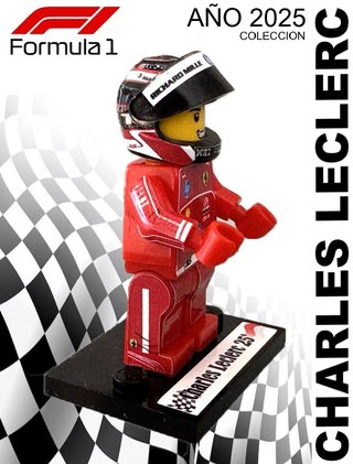 Lego Formula 1 Charles Leclerc 2025