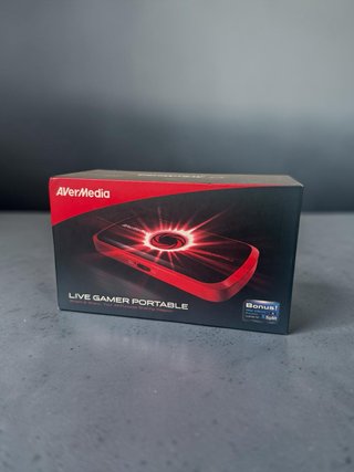 Capturadora Avermedia Live Gamer Portable Roja