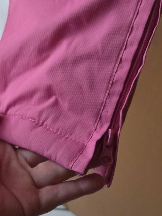 Salopette sci rosa bambina