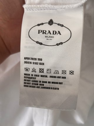 Camiseta Prada Blanca Talla S