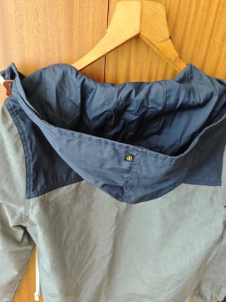 Cazadora Element Alxer light 2 azul y gris