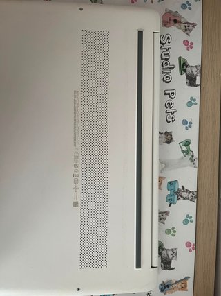 Ordenador portátil HP blanco