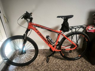 Bicicleta Eléctrica Orbea Naranja. Gran autonomía.