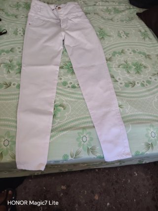 Pantalón colombiano blanco sin estrenar