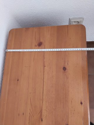 Baúl de madera para almacenaje