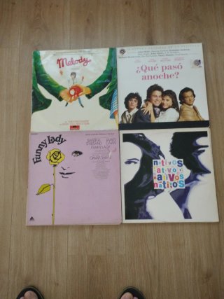 Lote 15 Vinilos: Compilaciones y Bandas Sonoras