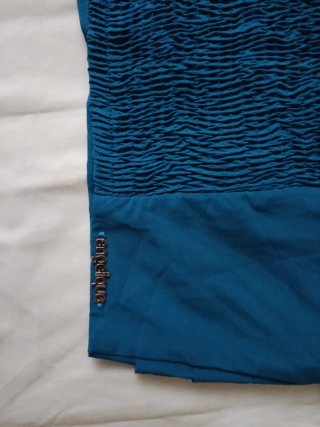 Blusa Angelique Talla Única Azul Petróleo