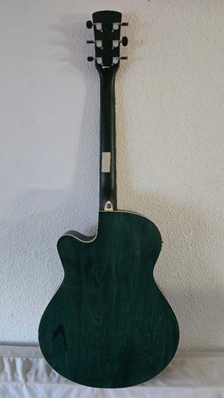 Guitarra Electroacústica Verde