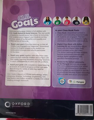CLIL Goals, Natural & Social Sciences 6 Class book