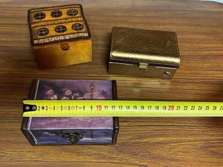 3 Joyeros Cajas Decorativas
