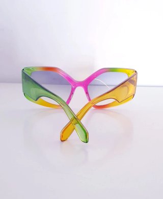 GAFAS DE SOL OJO DE GATO MULTICOLOR DEGRADADO