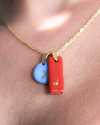 Colgante rectangular personalizado - Charm