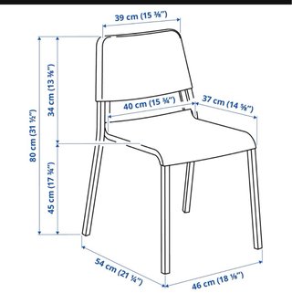 Silla / sillas Ikea Teodore