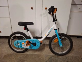 Bicicleta infantil B-Tween Artic 14"