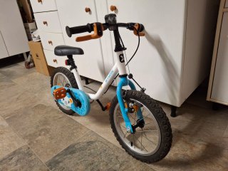 Bicicleta infantil B-Tween Artic 14"