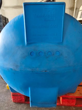 Depósito agua 600L