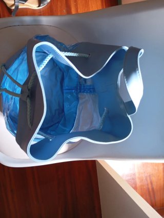 Bolso Lancôme azul marino