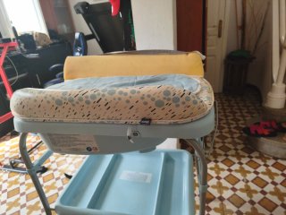 Cambiador de bebé bañera