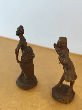 Miniaturas " El Cortejo" Bronce