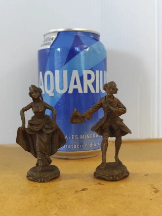 Miniaturas " El Cortejo" Bronce