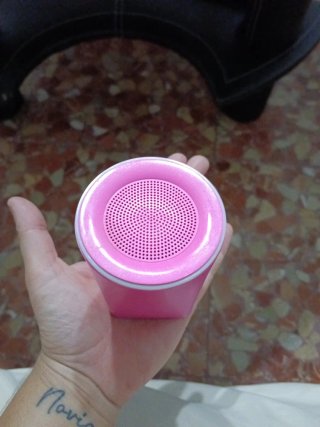 Altavoz Inves Rosa Bluetooth Portátil