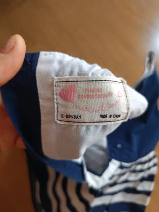 Vestido marinero 2 años