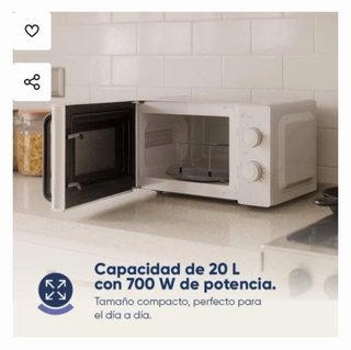 Microondas Original 20L Blanco