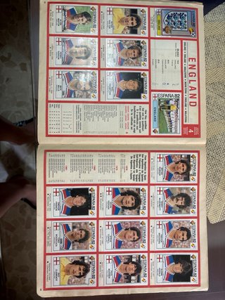 Álbum Mundial 82 Panini España