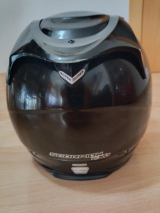 Casco de Moto Scorpion Negro con gafas sol talla M