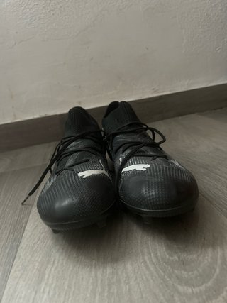 Zapatillas Fútbol Puma Multitacos Negras