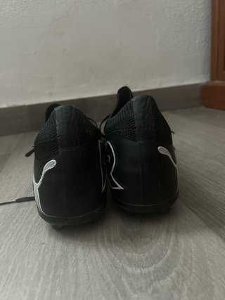 Zapatillas Fútbol Puma Multitacos Negras