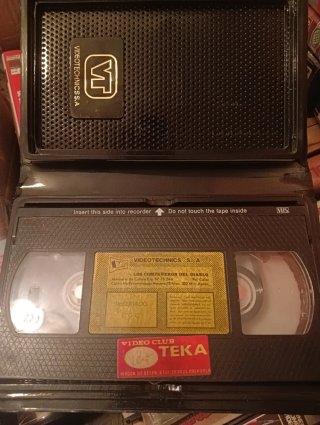 LOS COMPAÑEROS DEL DIABLO VHS 1° EDICION VIDEOCLUB