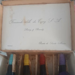Estuche 4 botellas Terry Sherry
